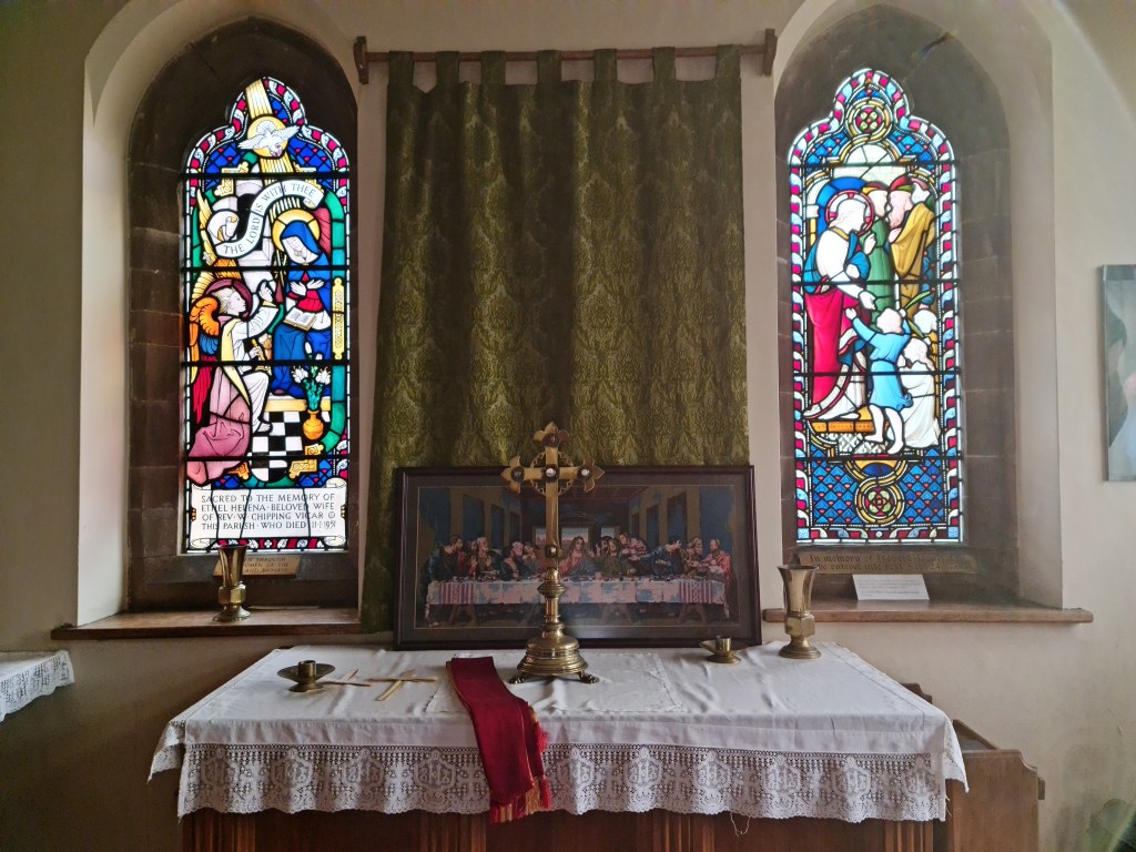The altar in the Lady Chapel, Christ Church, Bootle.